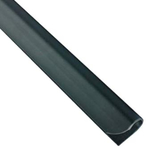 Klemmschiene 190 mm x 15 mm RAL 9005 schwarz