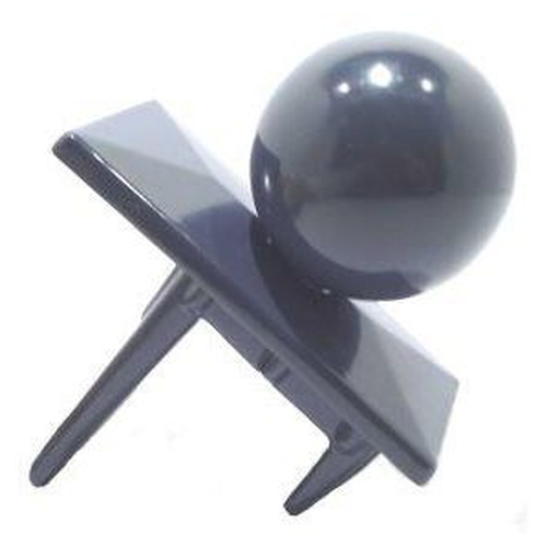 Kappe- ALU   60 x   40 mit berstand & Kugel RAL 7016 anthrazit
