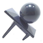 Kappe- ALU   60 x   40 mit berstand & Kugel RAL 7016...