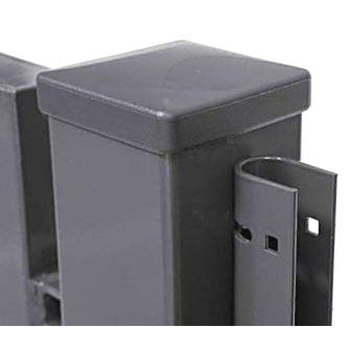 Zaunanschlussleiste Typ UL- rund zink H 1430 mm