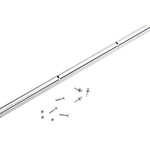 Zaunanschlussleiste Typ UL- rund zink H 1430 mm