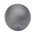Zierkugel fr Zaunelement- Kunststoff RAL 9006 weialuminium