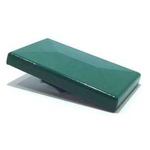 Kappe- ALU   60 x   40 ohne �berstand RAL 6005 moosgr�n