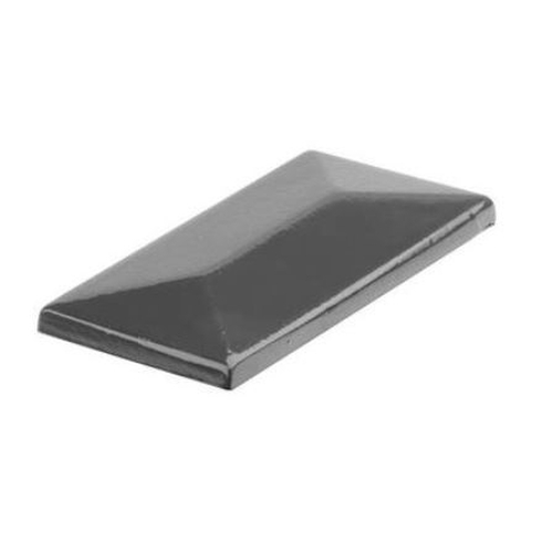 Kappe- ALU   60 x   40 mit �berstand RAL 7016 anthrazit