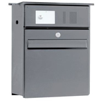 Aufputz-Briefkasten Likno 8005 KE oben, Entnahme vorn,...