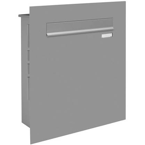 Zaun- Briefkasten Frisco ZB1000-01 RAL 9005 tiefschwarz