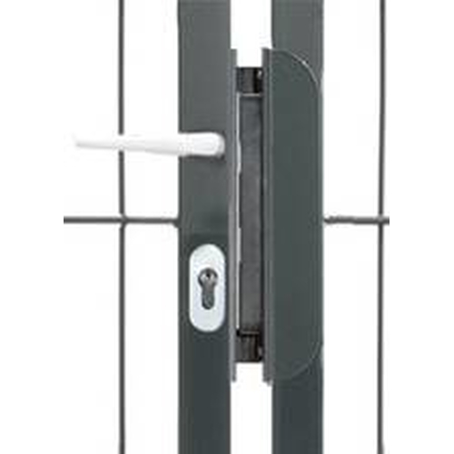 2 flg. Schmuckzauntor Typ Sydney/ Innsbruck zink ZH   830 mm