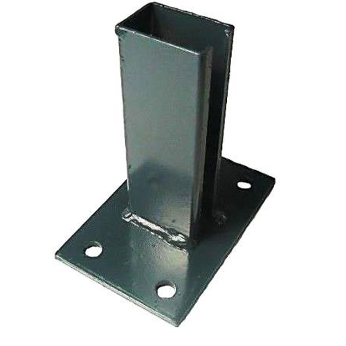 Fu�platte mit Schlitz RAL 7016 anthrazitgrau