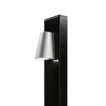 Design LED -Leuchte fr Tore und Zune Silber
