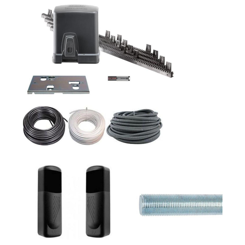 SOMMER Schiebetorantrieb STArter- Set mit Konsole + Lichtschranke fr 300 kg Torgewicht bis 6 m Laufweg