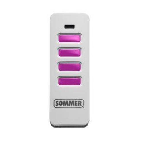 4-Befehl-Handsender Pearl Vibe wei-pink