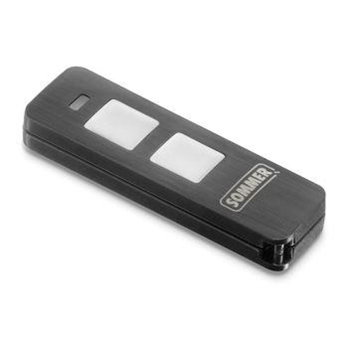 2-Befehl-Handsender Pearl Twin schwarz