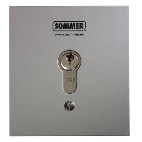 Schlüsseltaster Unterputz | IP54 SOMMER-Ausf. | Profilhalbzylinder ABUS