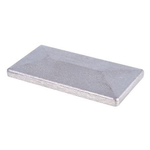 Kappe- ALU   60 x   40 ohne berstand natur