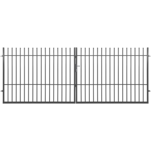 2 flg. Tor Henry RAL 7016 anthrazitgrau B 3500 H 1200