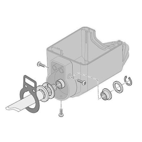 Geh�useunterteil twist 200 anthrazit