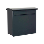 Zaun-Briefkasten Likno 8003 Entnahme hinten, Dach rund...