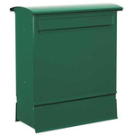 Zaun-Briefkasten Likno 8002 ZF, Entnahme hinten, Dach...