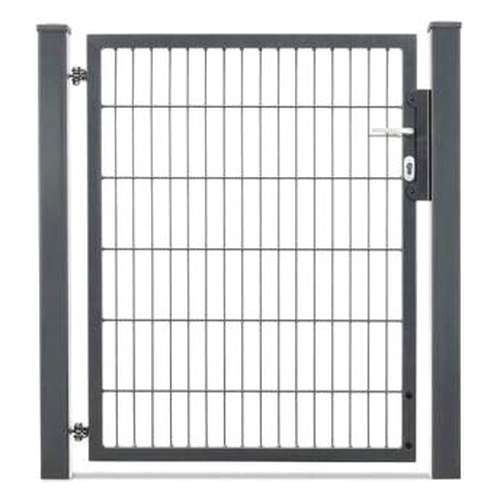 1 flg. Doppelstabmatten Tor Typ Vario compact RAL 7016 anthrazitgrau LW (S)   1000 mm H 1800 mm