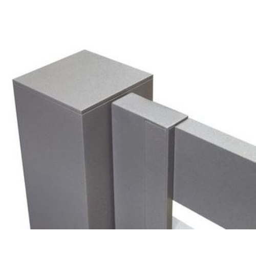 Pfosten Typ Denver DB 703 eisenglimmer mit angeschwei�ter Fussplatte ZH 1010 mm