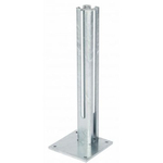 Fuplattenadapter fr Torpfosten feuerverzinkt   60 x...