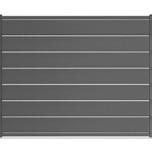 Designzaun Bosten DB 703 eisenglimmer  je lfm ZH   940 mm