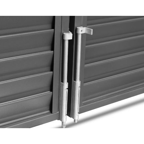 2 flg. Designtor Miami DB 703 eisenglimmer LW 3240 mm H 1000 mm