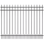 Schmiedezaun R�gen DB 703 eisenglimmer  je lfm ZH 1600 mm