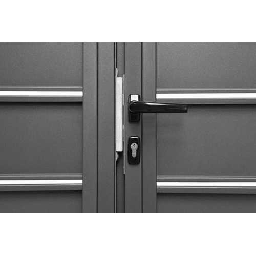 2 flg. Designtor Bosten DB 703 eisenglimmer LW 5000 mm H 1570 mm