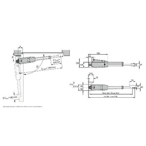 SOMMER Drehtorantrieb twist 350  SET 1 flg.  |  f�r bis 4 m Torfl�gelbreite