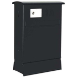 Zaun-Briefkasten Likno 8004 ZF und KE oben, Entnahme...
