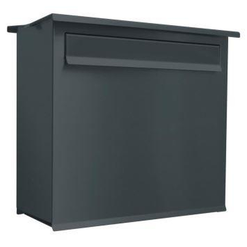 Zaun-Briefkasten Likno 8003 Entnahme hinten, Dach eckig...
