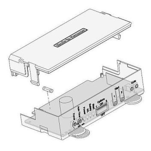 Steuerung Motor ST-A -1/STArter | FM 434,4 MHz | Para. T37 | mit Steuerungshalter Ober- und Unterteil